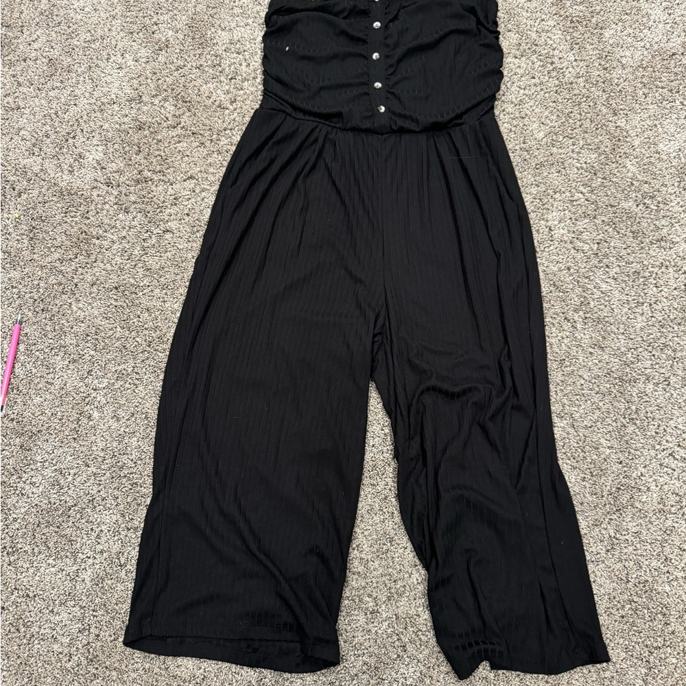 Black flowy pants